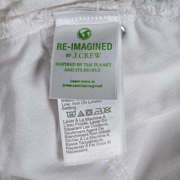 J. Crew Slim boyfriend jean in white 25 BF533 - Picture 6 of 11